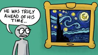 He Was Truly Ahead of His Time meme card, common rarity
