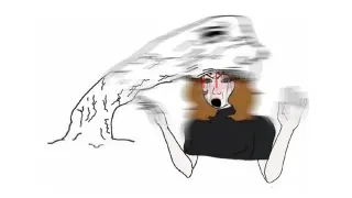 Carte meme Head Bite Wojak, rareté commune