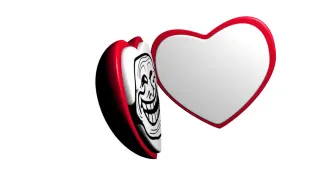 Heart Locket GIF meme card, common rarity