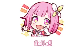 Hello! I'm Emu Otori! Emu Is Meaning Smile! meme card, common rarity