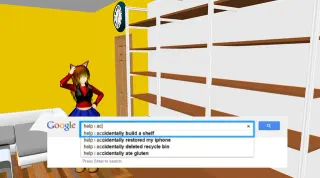 Carte meme Help I Accidentally Build A Shelf, rareté rare