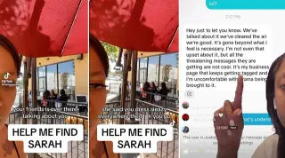 "Help Me Find Sarah" Brunch Gossip TikTok meme card, common rarity