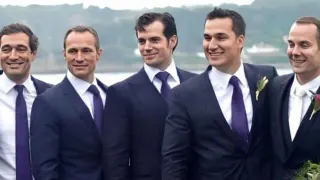 Henry Cavill and His Siblings meme card, common rarity