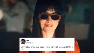 Her Web Connects Them All meme card, common rarity