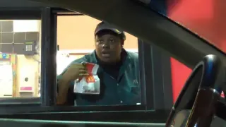 Carte meme « Here’s Your- » / Surprised Fast Food Worker, rareté commune