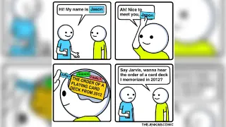 Hi! My Name Is Jason / Remembering People's Names meme card, common rarity