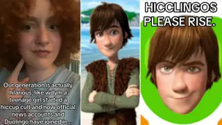 Hiccup Cult meme card, common rarity