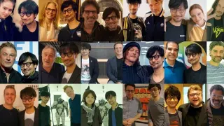 Hideo Kojima Collecting Celebrities meme card, common rarity