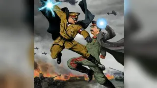Hitler vs. Stalin meme card, common rarity