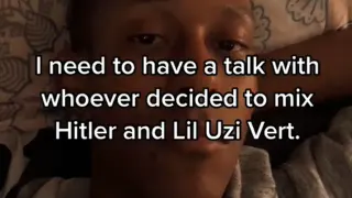 Hitler x Lil Uzi Vert meme card, common rarity