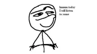 Hmm Today I Will meme card, epic rarity