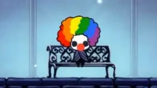 Hollow Knight: Silksong Fans In Clown Makeup meme card, common rarity