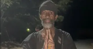 Homeless Man Doing Kung Fu meme card, common rarity