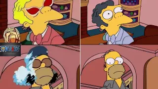 Carte meme Homer Staring At Moe, rareté commune
