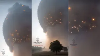 Carte meme Hornets Nest UFO Over Austin Texas Hoax, rareté commune