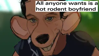 Carte meme Hot Rodent Men / Boyfriend, rareté commune