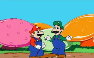 Hotel Mario meme card, rare rarity