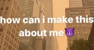 How Can I Make This About Me meme card, common rarity