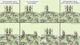 Carte meme How Do We Know If They’re Actually Dead Or Just Pretending?, rareté commune