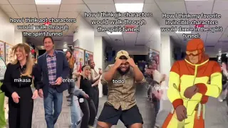 Carte meme How I Think X Would Walk Down the Spirit Tunnel, rareté commune