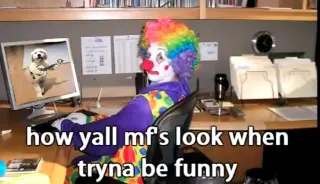 How Y'all MFs Look meme card, rare rarity