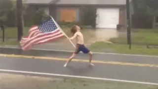 Hurricane Matthew Meets Slayer meme card, common rarity