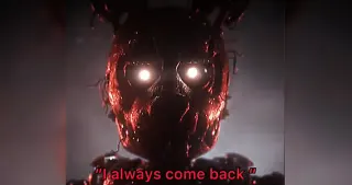 Carte meme I Always Come Back (FNAF), rareté commune