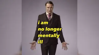 I Am No Longer Mentally Ill meme card, common rarity