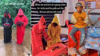 I Am Ready To Sacrifice All Members Of My Family / Ghanian Witchcraft Reels meme card, common rarity