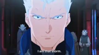 "I Am That Storm" / Cue Needle Drop meme card, common rarity