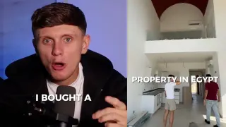 I Bought a Property in Egypt / They Give You the Property meme card, rare rarity