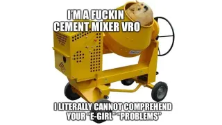 I Cannot Comprehend Your E-Girl Problems meme card, common rarity