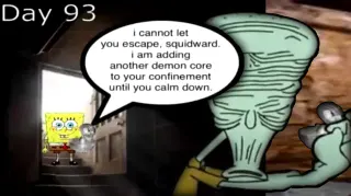 Carte meme I Cannot Let You Escape, Squidward, rareté commune