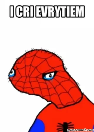 I Cri Evrytiem meme card, epic rarity
