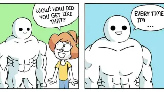 I Do One Push-up meme card, rare rarity