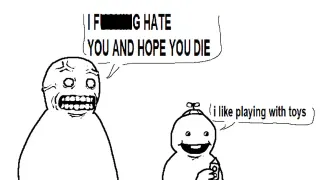 Carte meme I Fucking Hate You and Hope You Die, rareté rare