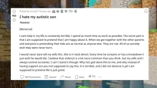 I Hate My Autistic Son meme card, common rarity