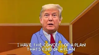 I Have Concepts Of A Plan meme card, common rarity