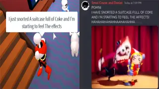I Just Snorted a Suitcase Full of Coke meme card, common rarity