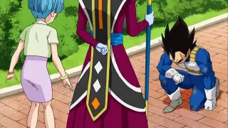 Carte meme I Kneel / Kneeling Vegeta, rareté rare