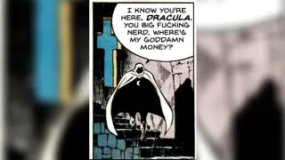 I Know You're Here Dracula You Big Fucking Nerd meme card, common rarity