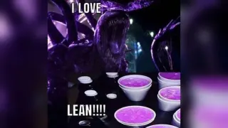 I Love Lean!!! meme card, rare rarity
