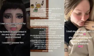 Carte meme I Met My Younger Self For Coffee, rareté commune