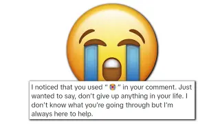 I Noticed That You Used "😭" In Your Comment meme card, common rarity