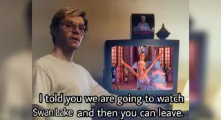 I Told You We Are Going to Watch X and Then You Can Leave meme card, common rarity