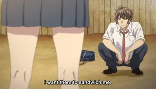 I Want Them To Sandwich Me meme card, common rarity