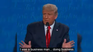 I Was a Business Man Doing Business meme card, rare rarity