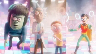 "I Was Looking For a Job" Rick and Morty Dance meme card, common rarity