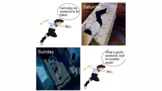 Carte meme I Will Enjoy My Weekend to the Fullest, rareté commune