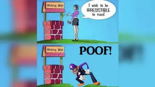 I Wish to Be Irresistible to Men meme card, common rarity